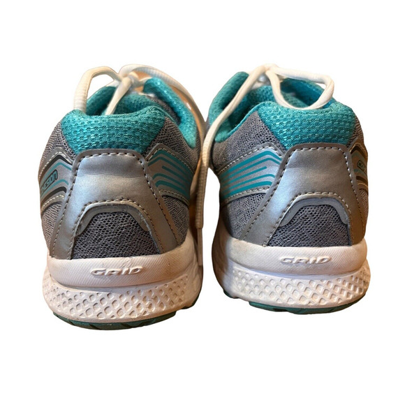 Saucony Women's Cohesion 10 Running Shoes Gray S15343-1 Low Top Lace Up Size 8W - Picture 9 of 11